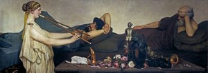 Pompeian Scene or The Siesta by Lawrence Alma Tadema
