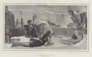 A Reading from Homer by Lawrence Alma Tadema