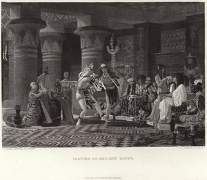 Pastime in Ancient Egypt by Lawrence Alma Tadema