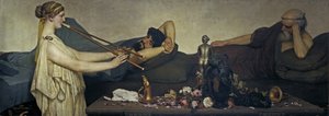 Pompeian Scene or The Siesta by Lawrence Alma Tadema