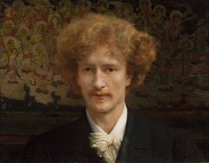 Portrait of Ignacy Jan Paderewski by Lawrence Alma Tadema