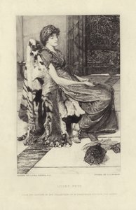Quiet Pets by Lawrence Alma Tadema