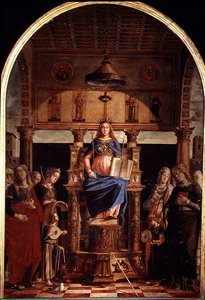 Santa Veneranda Altarpiece by Lazzaro Bastiani