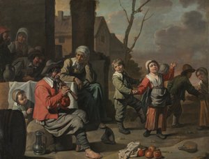Peasant Children Dancing, 1650s