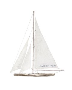 Lake Ontario Sailboat, c.2022 by Leah Straatsma