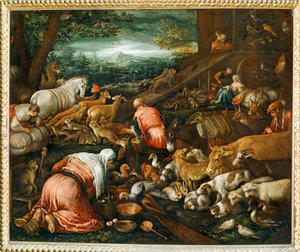 Animals entering Noah