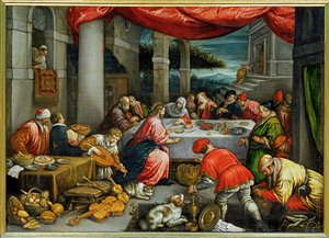 The Wedding at Cana by Leandro da Ponte Bassano
