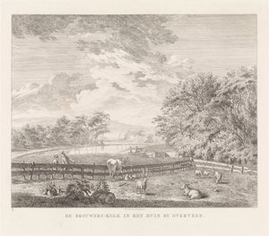 Brouwerskolk near Overveen by Leendert Overbeek
