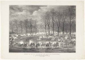 Procession of the Students of Leiden University Held on February 9, 1835, Representing the Entry of Ferdinand and Isabella into Granada on January 6, 1492