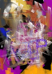 Chaotic Modern Abstract