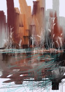Earthy Reeds Reflections