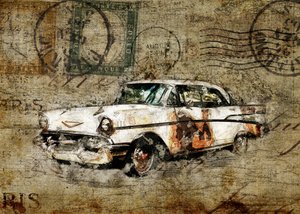 Rustic Classic Car