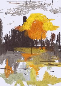 Urban Sunset Reflection