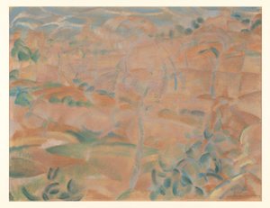 Landscape in Mallorca by Leo Gestel (signed by artist)