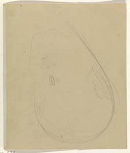 Contours of a Head by Leo Gestel
