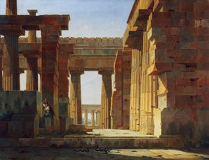 The Temple of Poseidon in Paestum