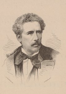 Portrait of the Composer Olivier Métra by Leon Alexandre Tourfaut