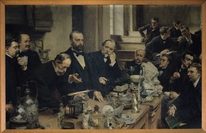 Henri Sainte-Claire Deville Lecturing by Leon Augustin Lhermitte