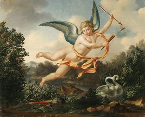 Allegories of Love - Cupid with a Torch and Arrow, 1803