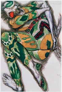 Costume design for Seefenfel, from Sadko
