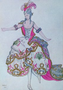 Costume design for The Fairy Carnation, from Sleeping Beauty