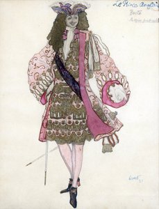 Costume design for the ballet Sleeping Beauty