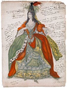 Costume Design for the Ballet Sleeping Beauty by P. Tchaikovsky