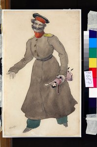 Costume Design for the Ballet The Fairy Doll by J. Bayer