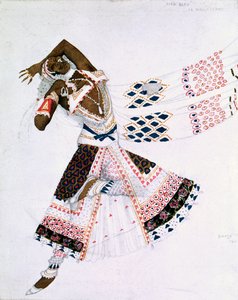 Costume design from Le Dieu Bleu, 1911
