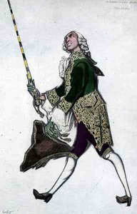 Costume for Rinaldo, from the Good-Humoured Ladies by Leon Bakst