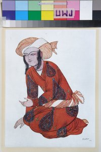 Costume Design for the Ballet Sheherazade by Nikolai Rimsky-Korsakov