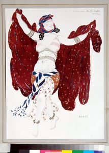 Dancer Costume designed by Leon Bakst for the ballet Cleopatra