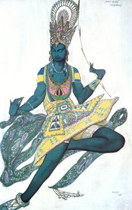 The Blue God, Ballet Costume Design, 1911