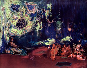 Set Design for the Ballet Scheherazade, c1913