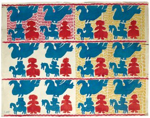 Textile Design, Early 20th Century by Leon Bakst