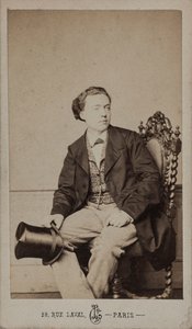 Portrait of the Composer Louis Diémer, 1843-1919, c. 1875