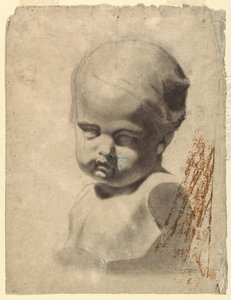 Study of a Bust of a Child (from a plaster cast), 1881–92 by Leon Dabo