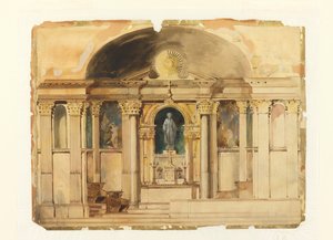 Rendering of Chancel