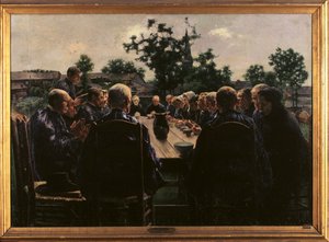 The Funeral Meal by Leon Henri Marie Frederic