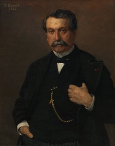 Portrait of a Man by Leon Joseph Florentin Bonnat