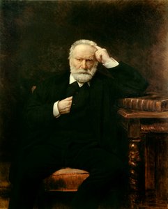 Portrait of the French writer Victor Hugo by Leon Joseph Florentin Bonnat