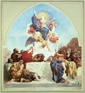 Study for The Assumption of the Virgin