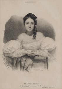 Portrait of Juliette Drouet by Leon Noel