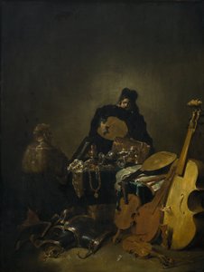 Allegory of Vanity (Vanitas) by Leonaert Bramer