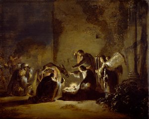 The Adoration of the Magi by Leonaert Bramer