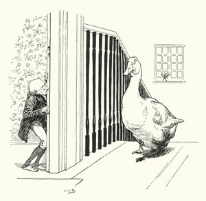 Goosey, goosey, gander by Leonard Leslie Brooke