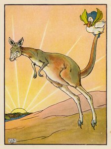 The Dunk and the Kangaroo by Leonard Leslie Brooke