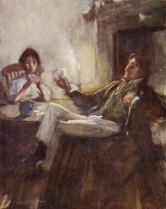 Dick Swiveller and the Marchioness by Leonard Raven Hill