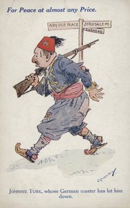 Johnnie Turk, whose German master has let him down by Leonard Raven Hill