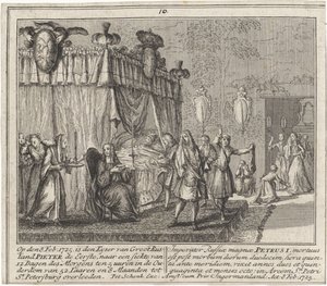 The Death of Peter the Great on 8 February 1725, 1727